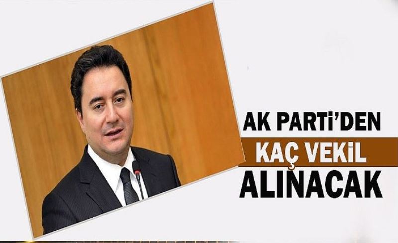 Babacan hangi partiden ne kadar vekil devşirecek!