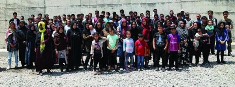 Başkale’de 94 Kaçak göçmen yakalandı