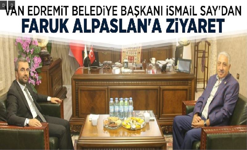 Başkan Say'dan Faruk Alpaslan'a ziyaret