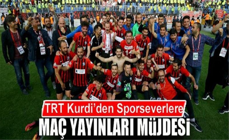 B.Vanspor'un maçları yine TRT Kurdi'de...