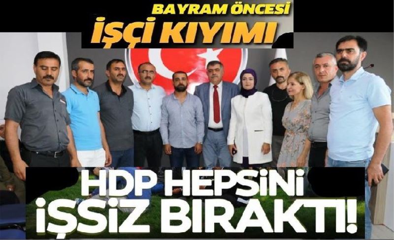 Efeoğlu: HDP'li belediye gerekçe göstermeden işçi çıkarıyor