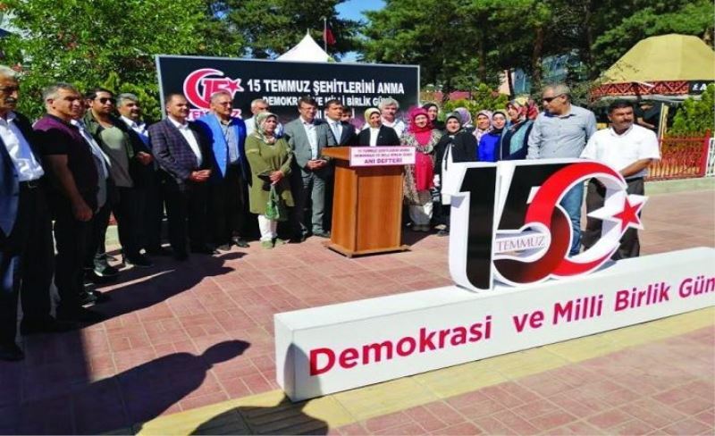 Türkmenoğlu'ndan yoğun 15 Temmuz programı...