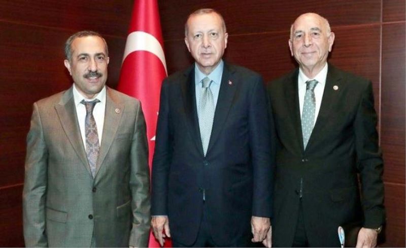 Vanlı vekiller Cumhurbaşkanı Erdoğan ile görüştü