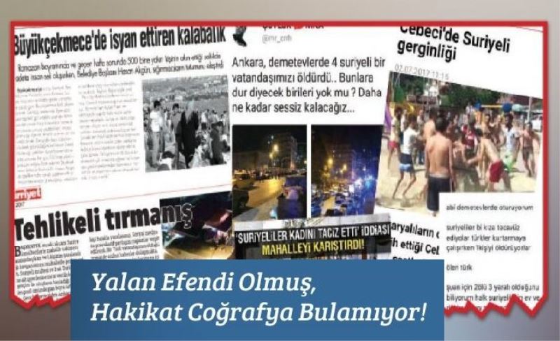 Yalan Efendi Olmuş, Hakikat Coğrafya Bulamıyor