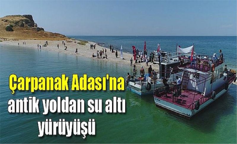 Çarpanak turizme kazandırılıyor