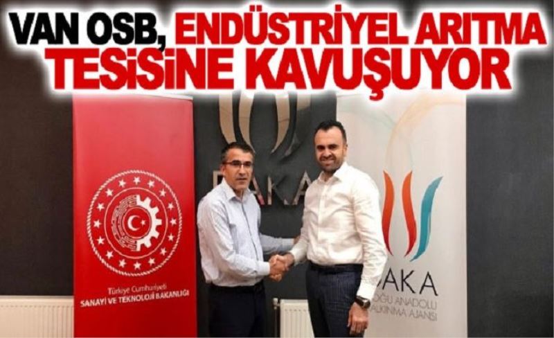 ENDÜSTRİYEL ARITMA TESİSİ İÇİN ÇALIŞMALAR BAŞLIYOR