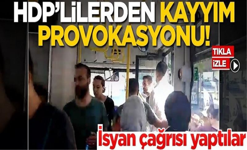 İsyan çağrısı yaptılar! HDP'lilerden kayyım provokasyonu