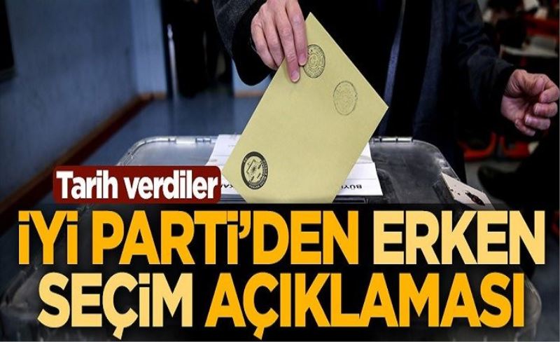 İYİ Partili Lütfü Türkkan 'Seçime hazırlanın' deyip tarih verdi