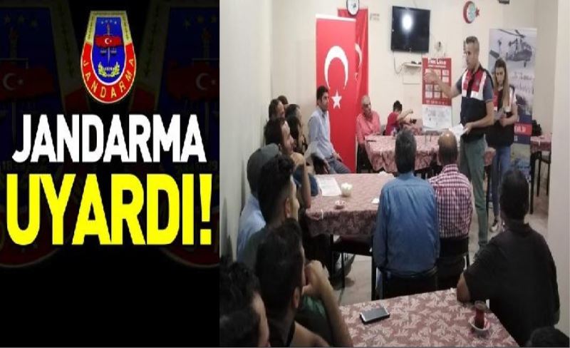 Jandarma, sahte para konusunda uyardı