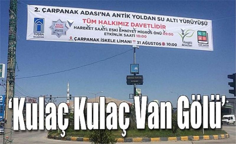 ‘Kulaç Kulaç Van Gölü’