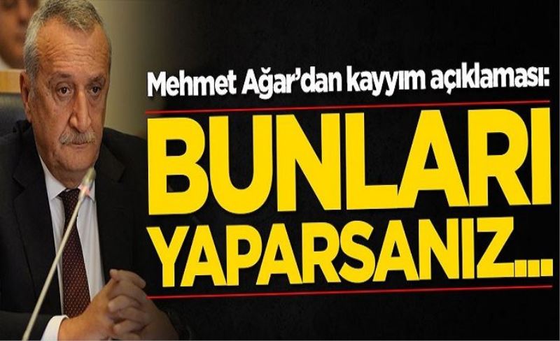 Mehmet Ağar'dan dikkat çeken kayyım açıklaması! 'Bunu yaparsanız...'