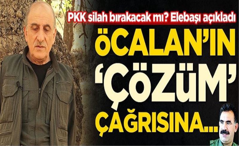 PKK silah bırakacak mı? 'Öcalan'ın çözüm çağrısına...'