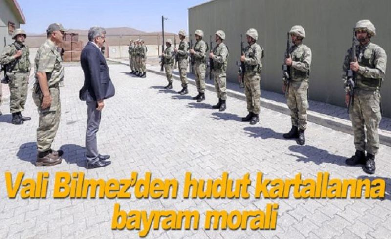 Vali Bilmez’den Hudut Kartallarına Bayram Morali