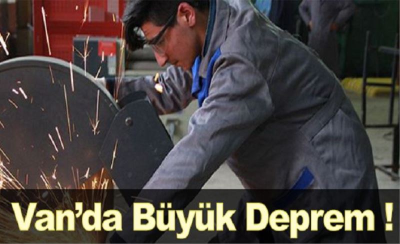 Van'da  büyük deprem!