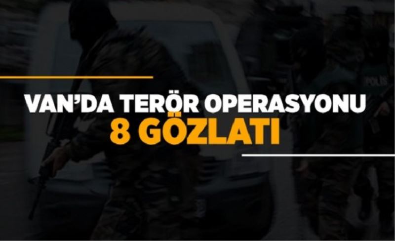 Planları deşifre oldu! Van'da PKK'ya operasyon