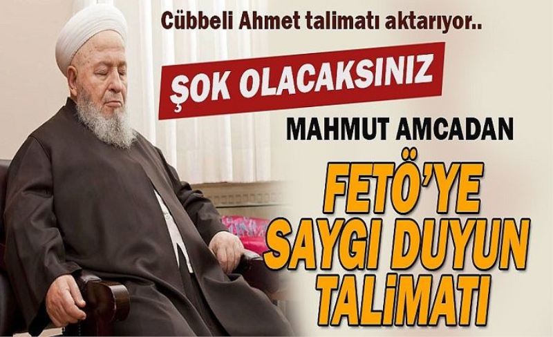 Cübbeli Ahmet talimatı duyurdu: 'Mahmut Ustaosmanoğlu FETÖ liderine "Hocaefendi!" diyeceksiniz'