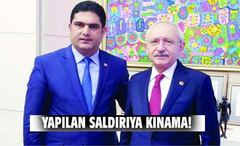 Kurukcu’dan, yumurtalı saldırıya kınama…