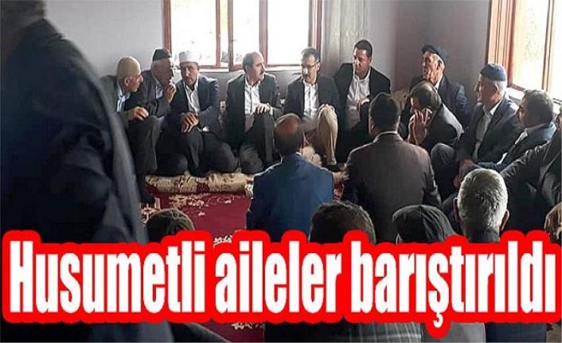 Özalp'ta husumetli aileler barıştırıldı
