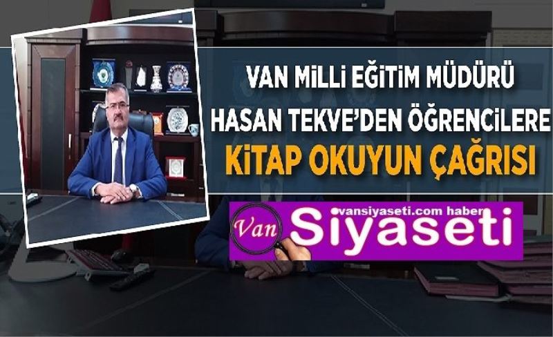 Tekve’den öğrencilere kitap okuyun çağrısı