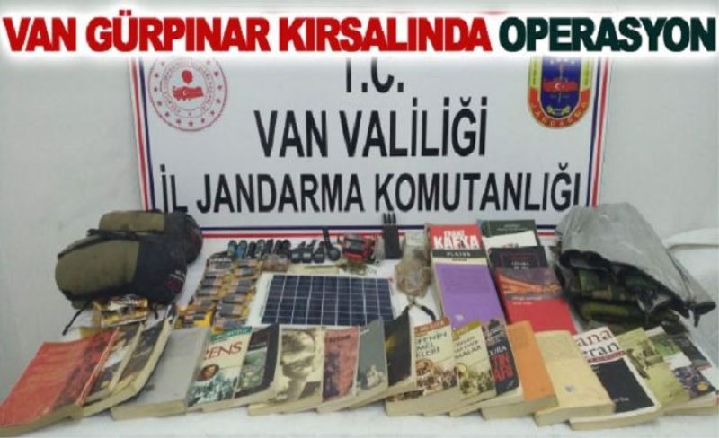 Van'ın Gürpınar kırsalında operasyon