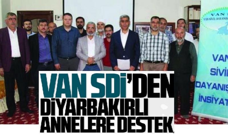 Van SDİ’den Diyarbakır’daki annelere destek…