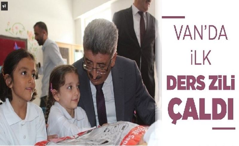 Van’da 336 bin öğrenci ders başı yaptı