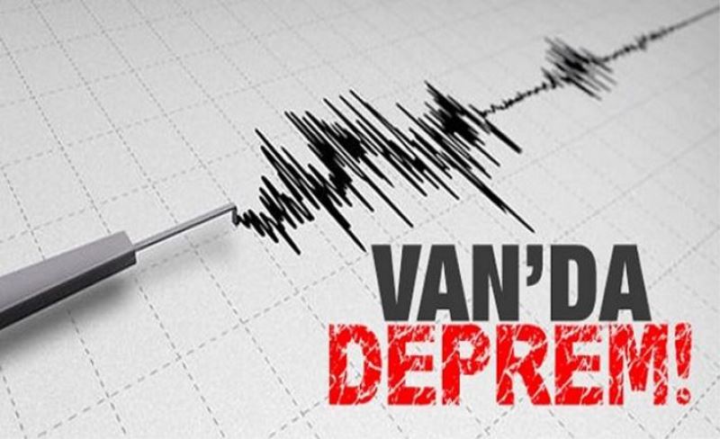 Van’da 3.6 büyüklüğünde deprem