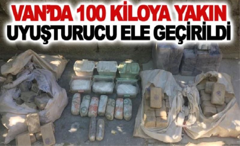 Van’da 90 kilo uyuşturucu ele geçirildi