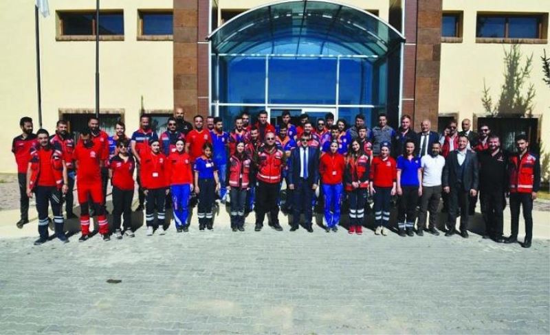 Van’da UMKE temel modül eğitimi…