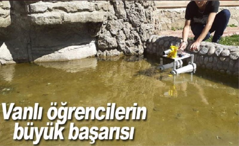 Vanlı öğrencilerin büyük başarısı