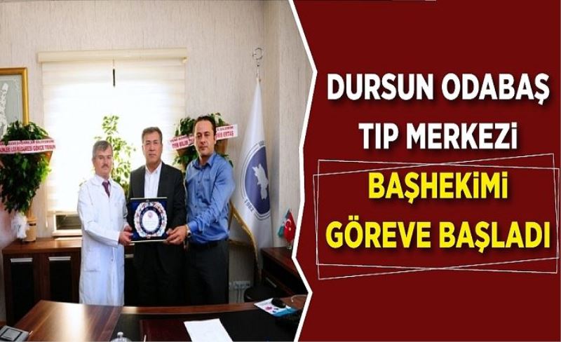 Yeni başhekim İliklerden, görevi devraldı