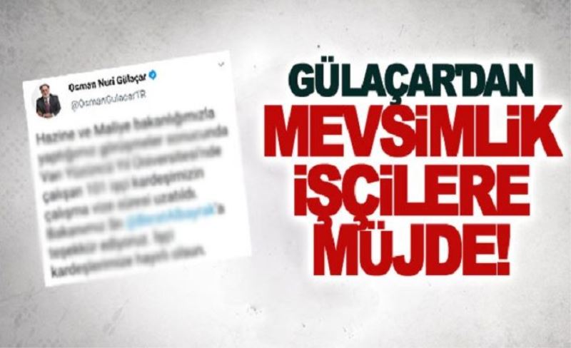 YYÜ'deki mevsimlik işçilerin çalışma vizesi uzatıldı