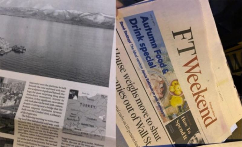 İngltere’nn önde gelen gazetes ‘Fnancal Tmes’ Van'ı manşet yaptı