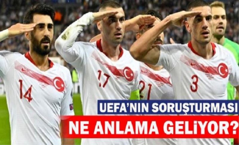 Milli futbolcuların asker selamı Avrupa'yı rahatsız etti: "Soruşturma tamamen politik"