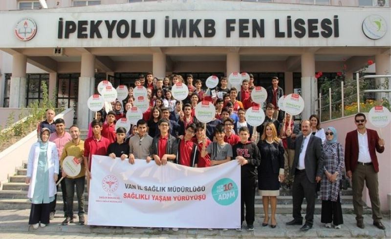 Sağlık Müdürlüğü’nden, Dünya Yürüyüş Günü etkinliği…