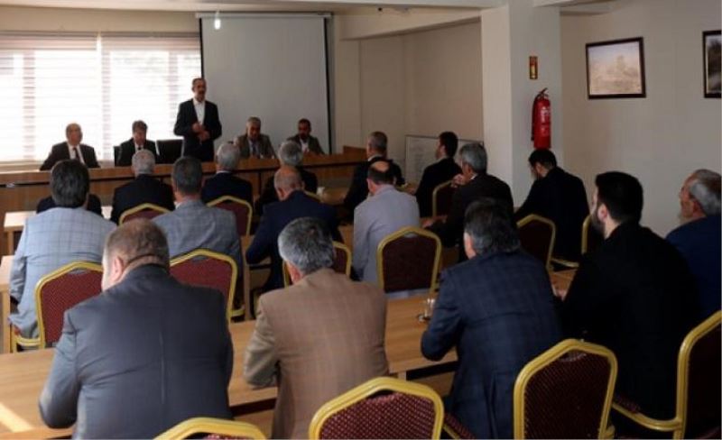 Türkmenoğlu ve beraberindekilerden BaşkanTanış'a ziyaret...
