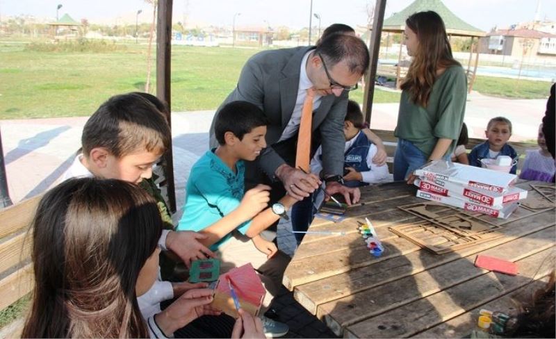 Tuşba'daki özel çocuklar etkinlikte buluştu