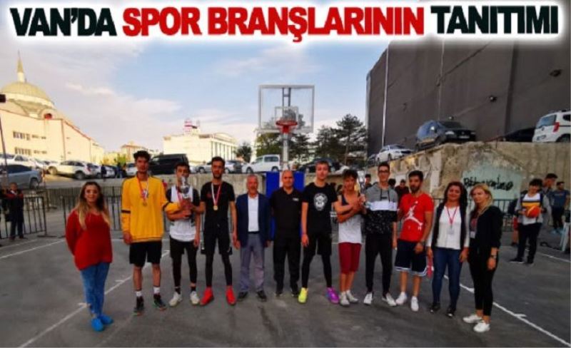 Van’da spor branşlarının tanıtımı