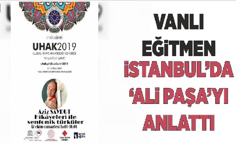 Vanlı Eğitmen Saydut, İstanbul'da konferans verdi
