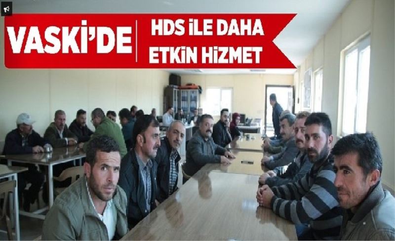 VASKİ, HDS sistemi ile sorunları erken çözüyor