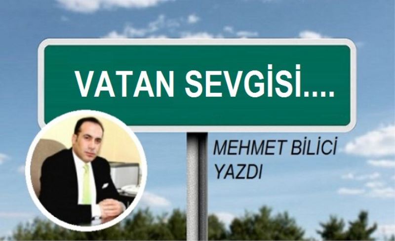 VATAN SEVGİSİ....