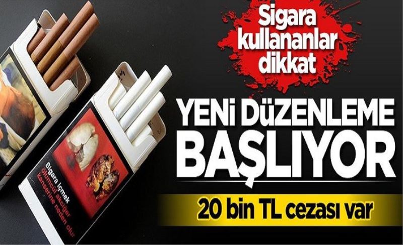 Yeni uygulama 5 Aralık'ta başlayacak! Sigara paketleri tek renk ve logosuz olacak