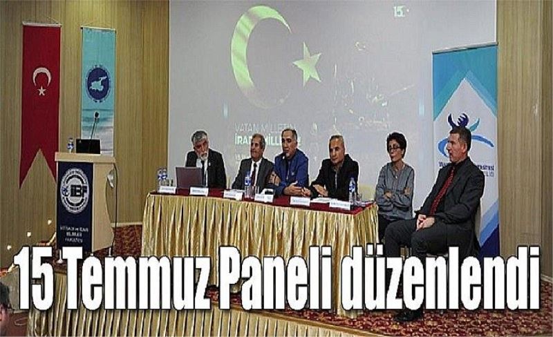 YYÜ’de 15 Temmuz direnişi anlatıldı