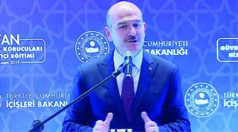 Bakan Soylu Van'da önemli açıklamalarda bulundu