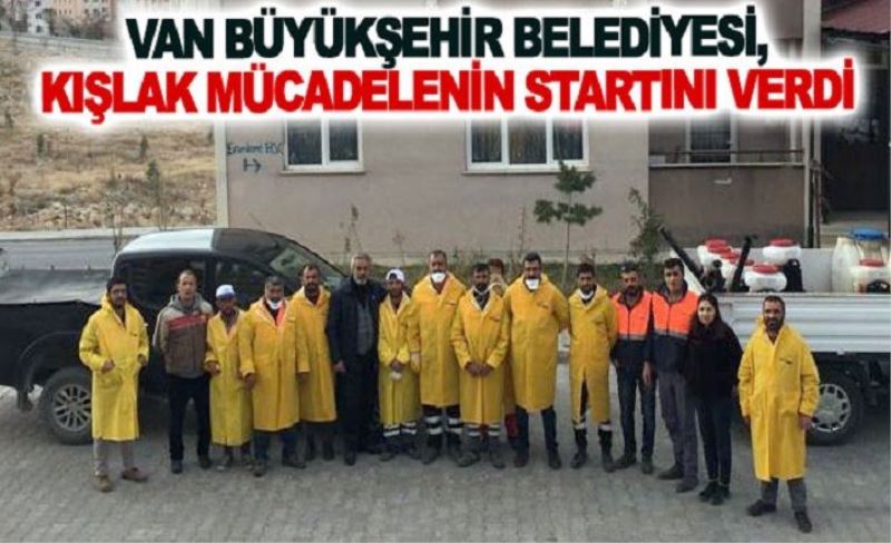 Büyükşehir Belediyesi'nden, ilaçlama çalışması...