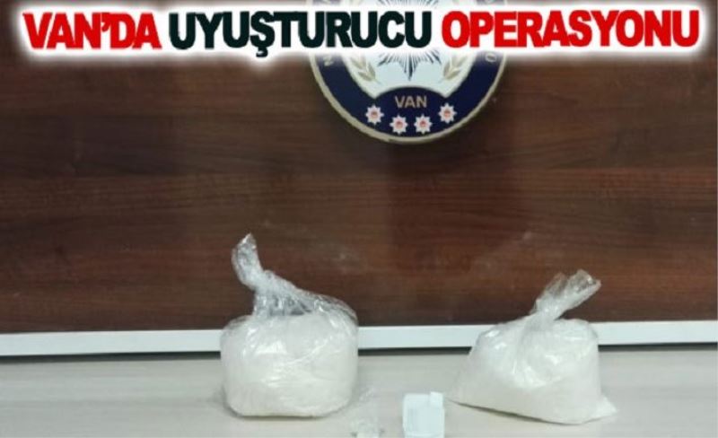 Edremit'te uyuşturucu operasyonu...