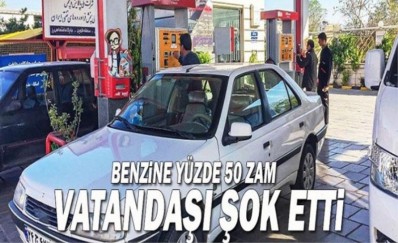 İran'da benzine yüzde 50 zam geldi