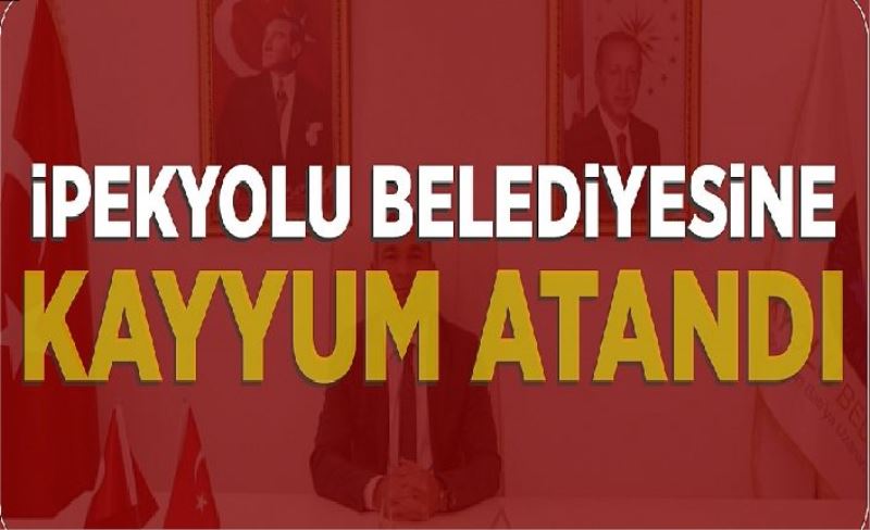 Kaymakam Aslan, İpekyolu Belediyesi Başkan Vekili…