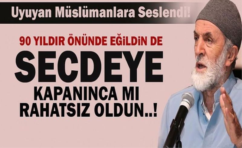 Mehmet Götaş, "Öyle ya, doksan yıllık kıyamın bir secdesi olacaktı"