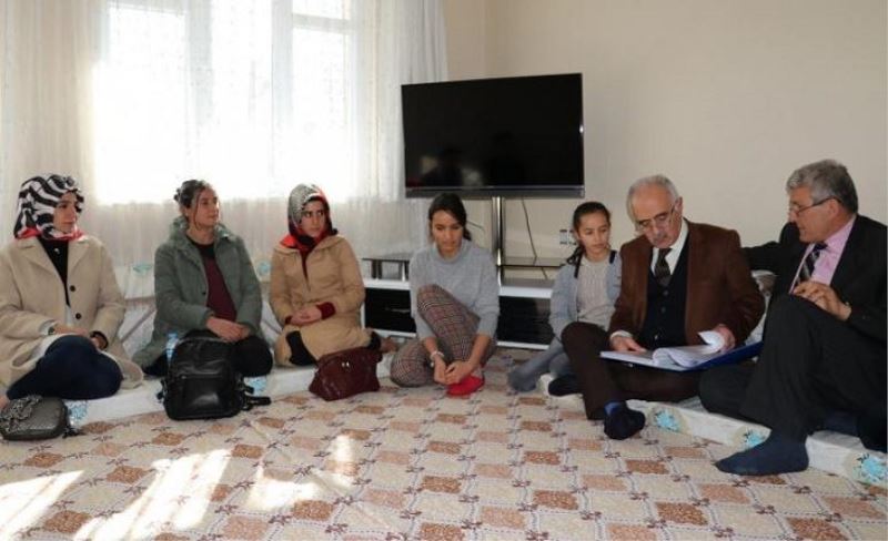 MEM yetkililerinin aile ziyaretleri sürüyor